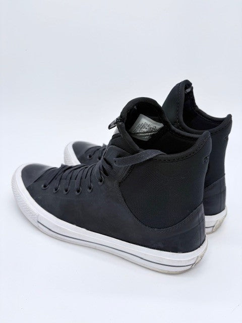 Converse MA-1 SE High Top Trainers Black Leather Mens size 10 sneakers shoes1