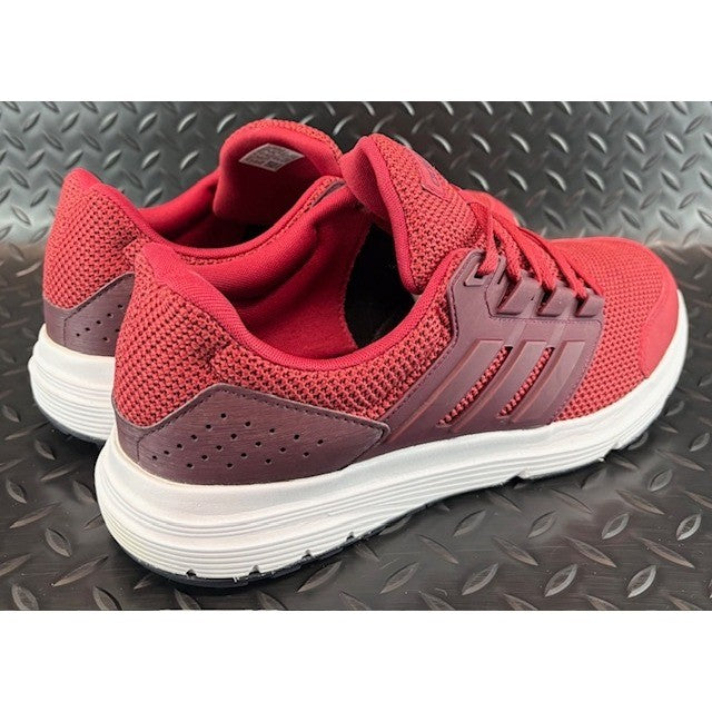 Adidas Galaxy 4 Active Maroon White EE7918 Mens athletic sneakers size 122
