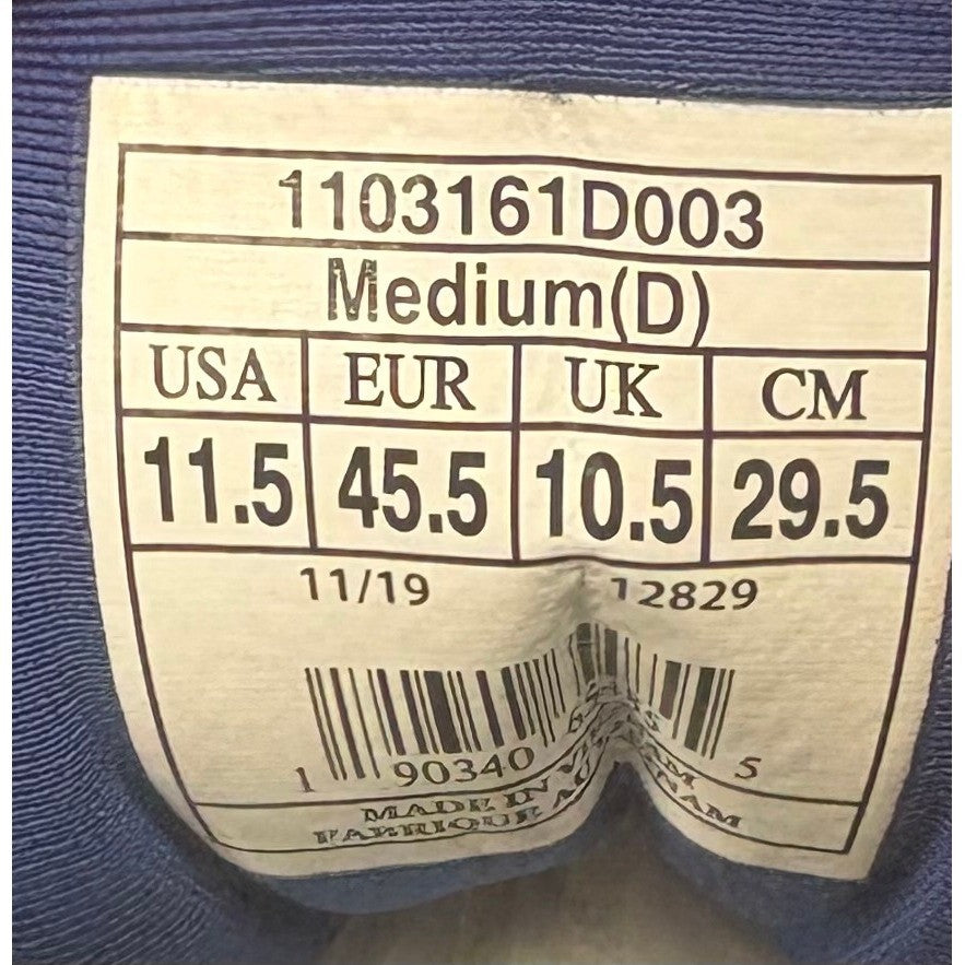 Brooks Ghost 12 Grey Blue White (2019) 1103161D003 Mens sneakers size 11.57
