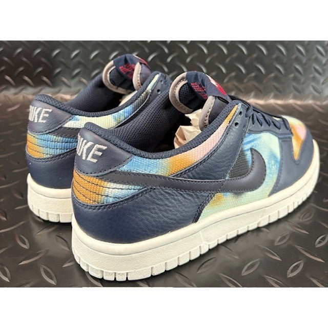 Nike Dunk Low Graffiti Navy White DM1051-400 Womens sneakers size 7 or 5.5Y2