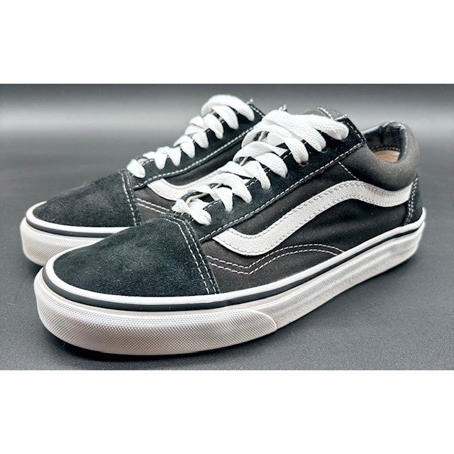 Vans Old Skool Classic Black White Skate Sneakers Mens size 6.5 Casual Shoes0