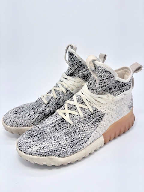 Adidas Tubular Rise PrimeKnit Crystal White Mens size 10 Sneakers shoes0
