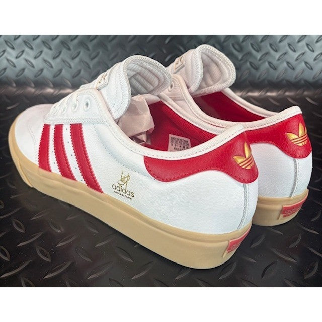 Adidas Adi-Ease Universal ADV Premium White Scarlet Sneakers mens size 104