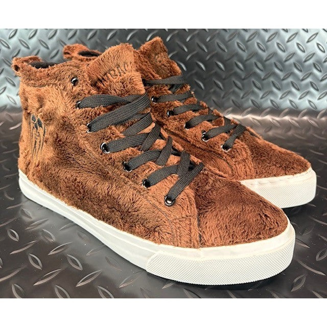 Star Wars Chewbacca Brown Furry Face High Top Sneakers Lucas Films womens size 81