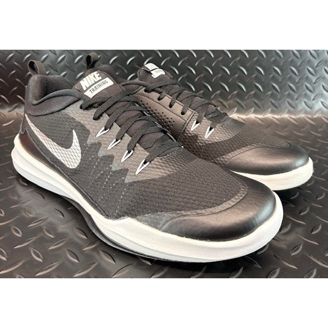 Nike Legend Trainer Black Metallic Silver-White 924206-001 Mens sneakers size 121