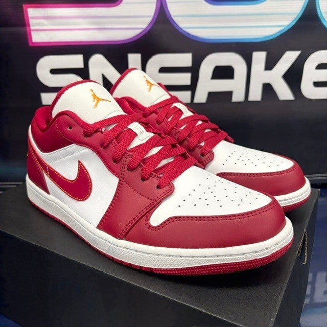 Jordan 1 Low Cardinal Red (2022) 553558-607 Mens sneakers size 11.51