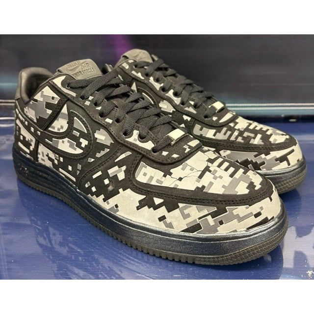 Nike Lunar Force 1 Low Digi Camo Black (2012) 577659-001 Mens sneakers size 11.51