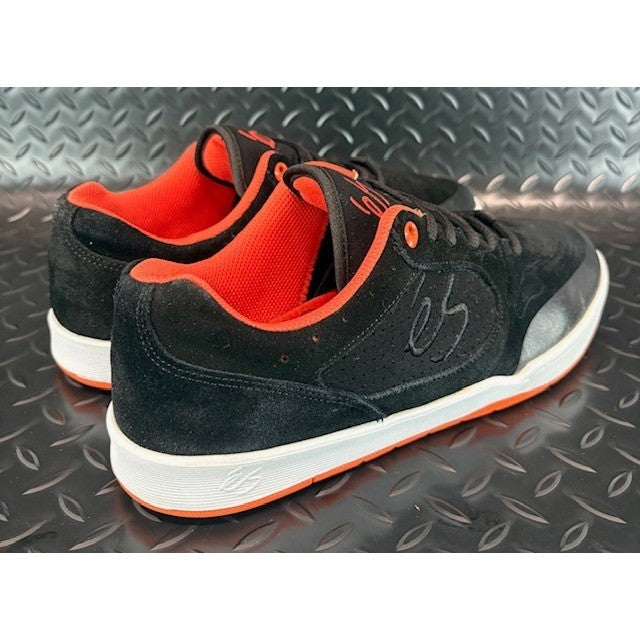 eS Swift 1.5 Mens Skateboarding Shoes Black Orange Sneakers Size 9.52