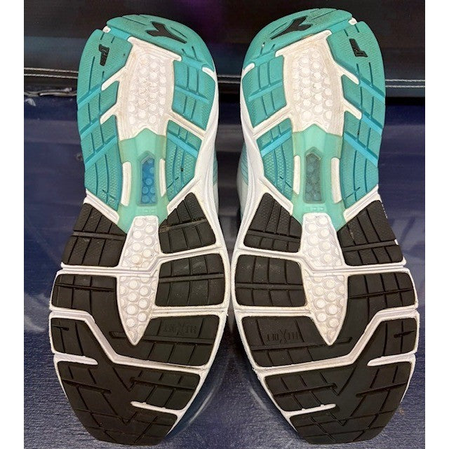Diadora Mythos 6 Blusheild Teal White Blue C9057 Womens sneakers size 7.56