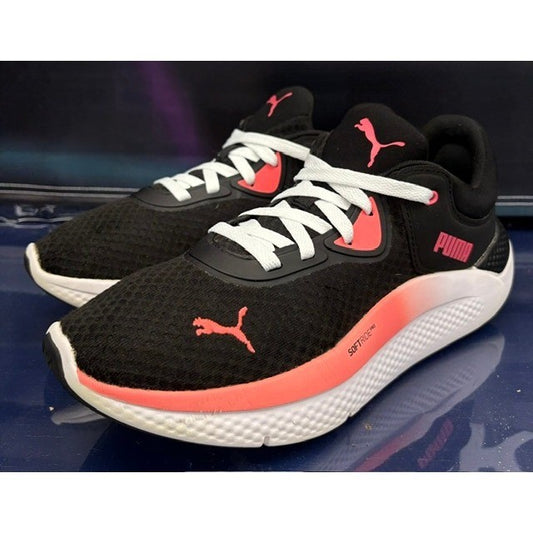 Puma Softride Black Pink White (2022) 377045-02 Womens sneakers size 100
