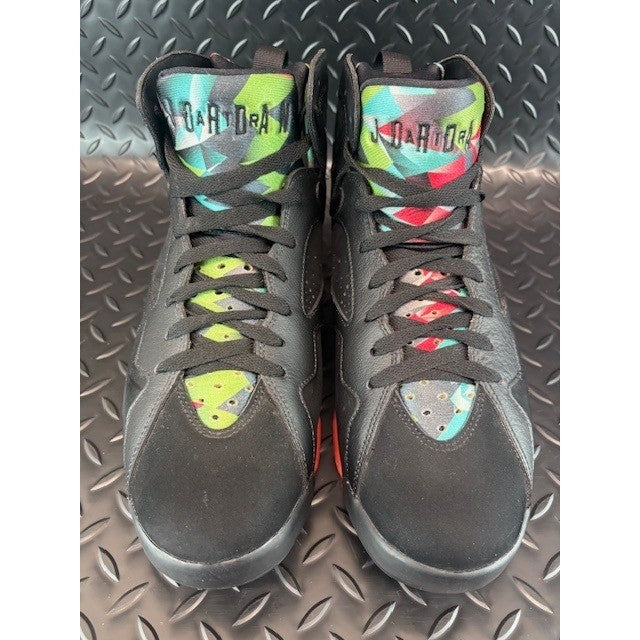 Jordan 7 Retro Barcelona Nights Black Red 705350-007 Mens sneakers size 104