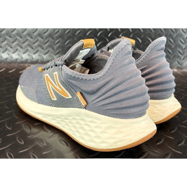 New Balance Fresh Foam Roav Lead Gray Orange Womens running sneakers size 9.53