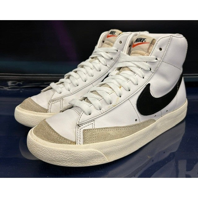 Nike Blazer Mid 77 White Black (2022) CZ1055-100 Womens sneakers size 80