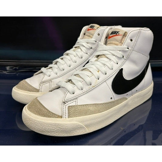 Nike Blazer Mid 77 White Black (2022) CZ1055-100 Womens sneakers size 80