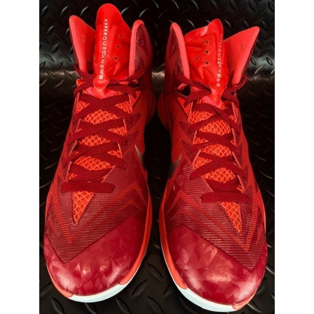 Nike Lunar Hyperquickness Red Lunarlon 652775-606 Mens Athletic Sneakers size 115