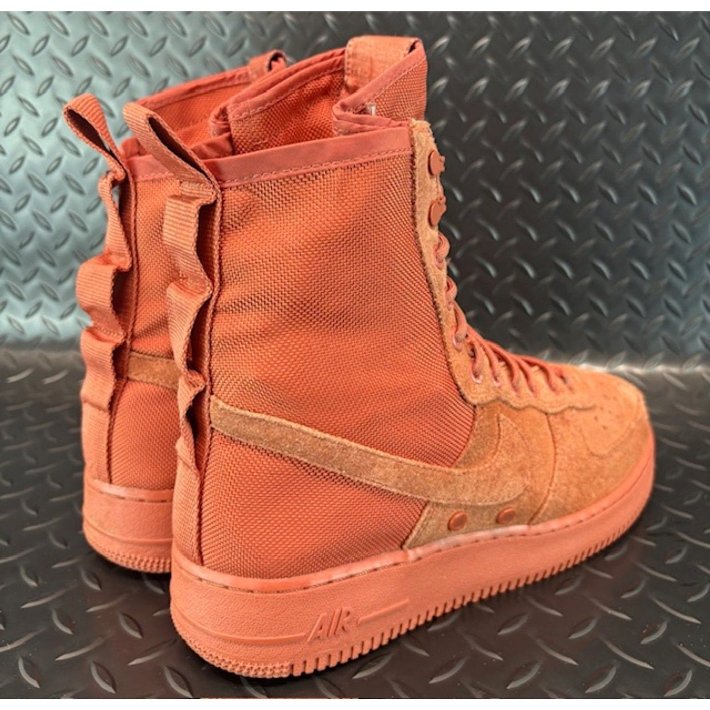 Nike SF Air Force 1 High Military Dusty Peach 854024-204 Mens sneakers size 102