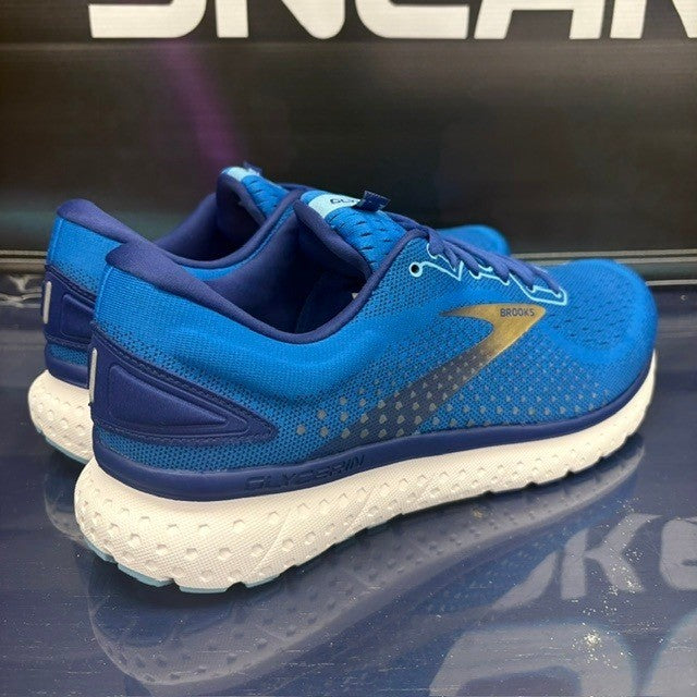 Brooks Glycerin 18 Blue Gold White (2019) 1103291D459 Mens sneakers size 11.52