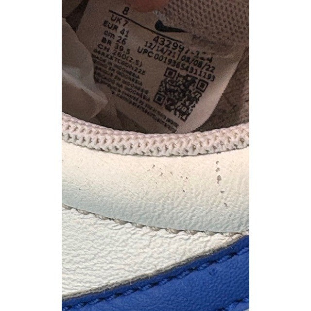 Nike Killshot 2 Leather Sail White Blue Mens leather suede sneakers size 87