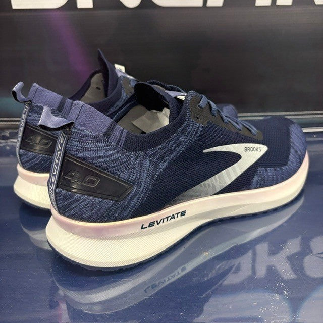 Brooks Levitate 4 Navy Blue Silver (2020) 1103451D439 Mens sneakers size 11.52