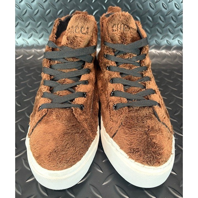 Star Wars Chewbacca Brown Furry Face High Top Sneakers Lucas Films womens size 84