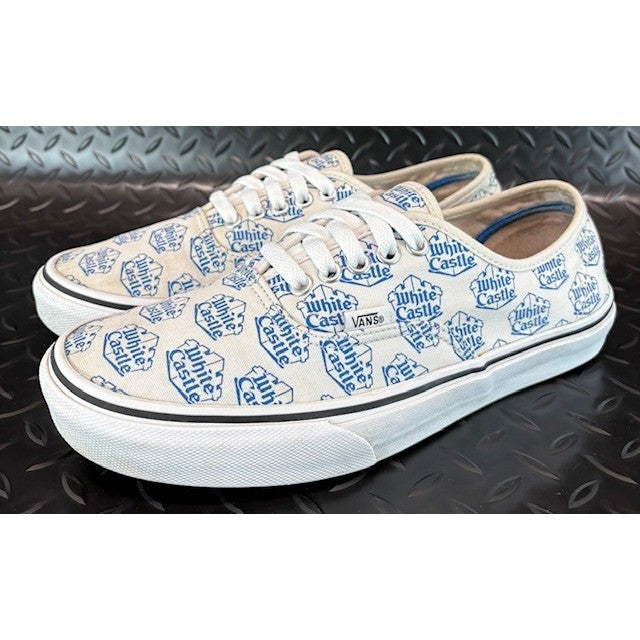Vans X Supreme OTW White Castle TC6D Low Tops RARE Mens sneakers shoes size 8.50
