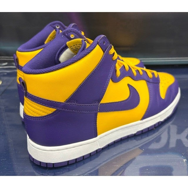 Nike Dunk High Lakers Purple Yellow (2022) DD1399-500 mens sneakers size 122