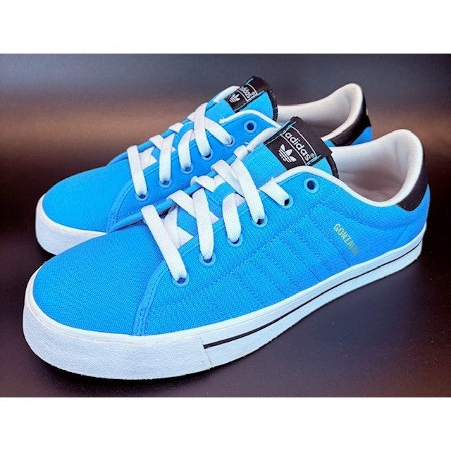 Adidas Mark Gonzalez AdiCourt Aqua Blue Skateboarding Mens sneakers size 100
