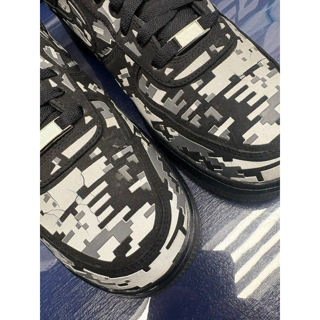 Nike Lunar Force 1 Low Digi Camo Black (2012) 577659-001 Mens sneakers size 11.55