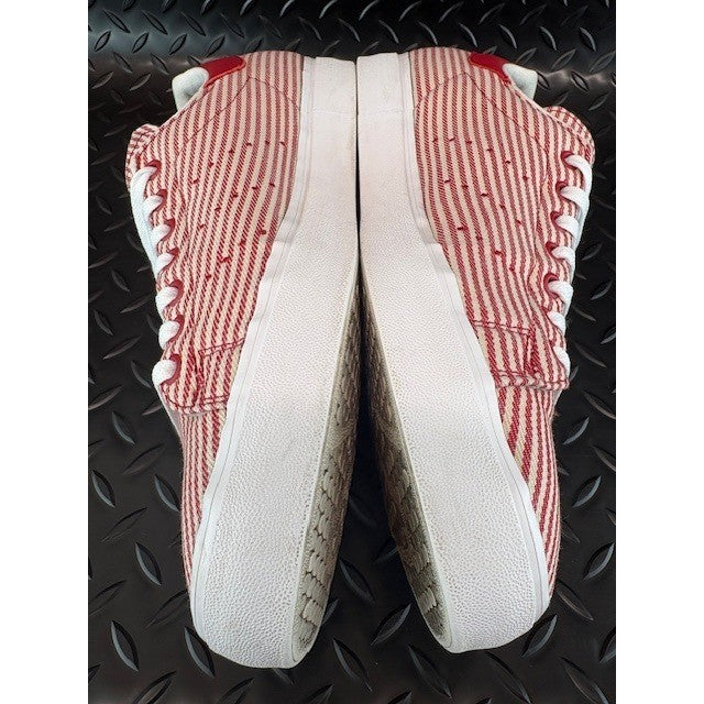 Adidas Original Stan Smith Red White Pinstripe M17190 Mens sneakers size 126