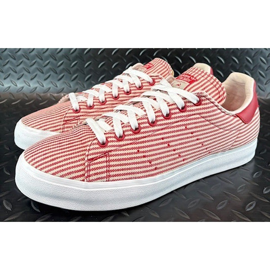 Adidas Original Stan Smith Red White Pinstripe M17190 Mens sneakers size 120