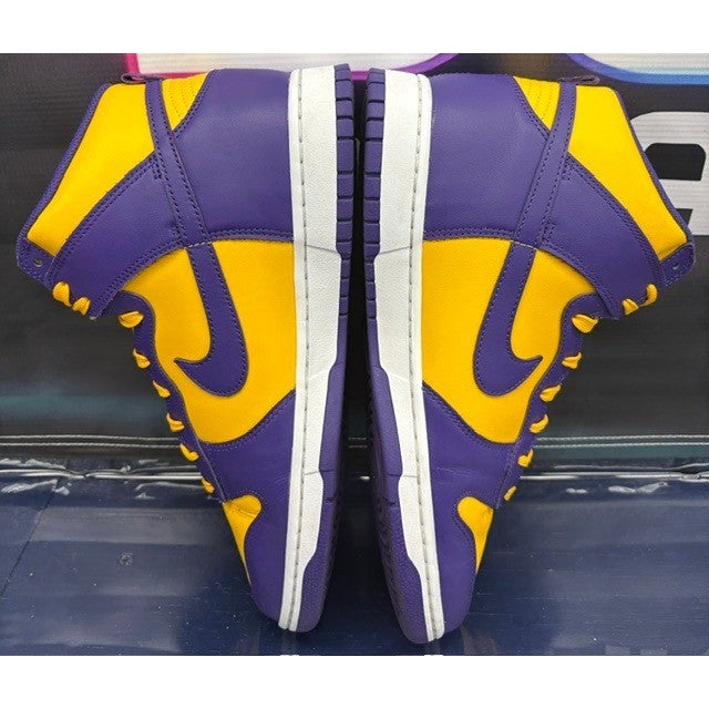 Nike Dunk High Lakers Purple Yellow (2022) DD1399-500 mens sneakers size 125