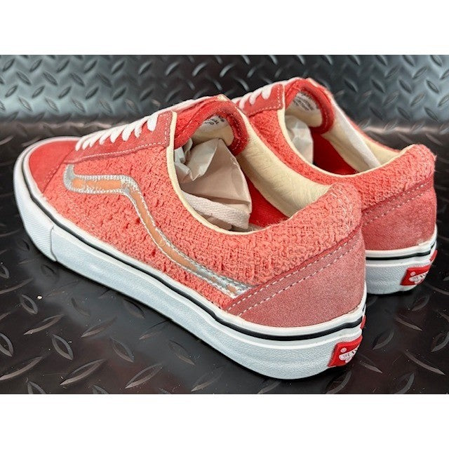 Vans X Supreme Old Skool Pro Iridescent Coral White Mens Low top sneakers size 83