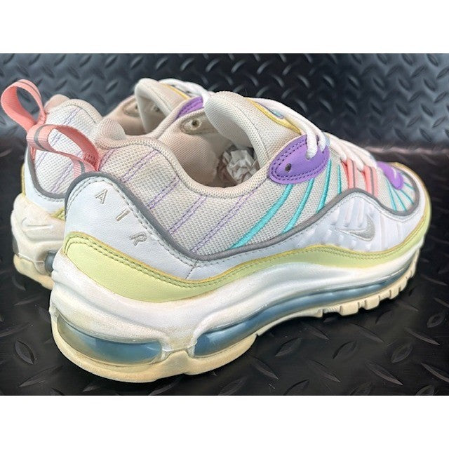 Nike Air Max 98 Easter Pastels AH6799-300 Womens Athletic Sneakers size 8.52
