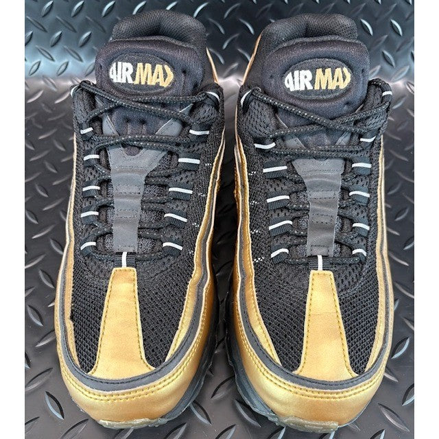 Nike Air Max 24/7 Metallic Gold Black 397252-015 Mens sneakers size 94