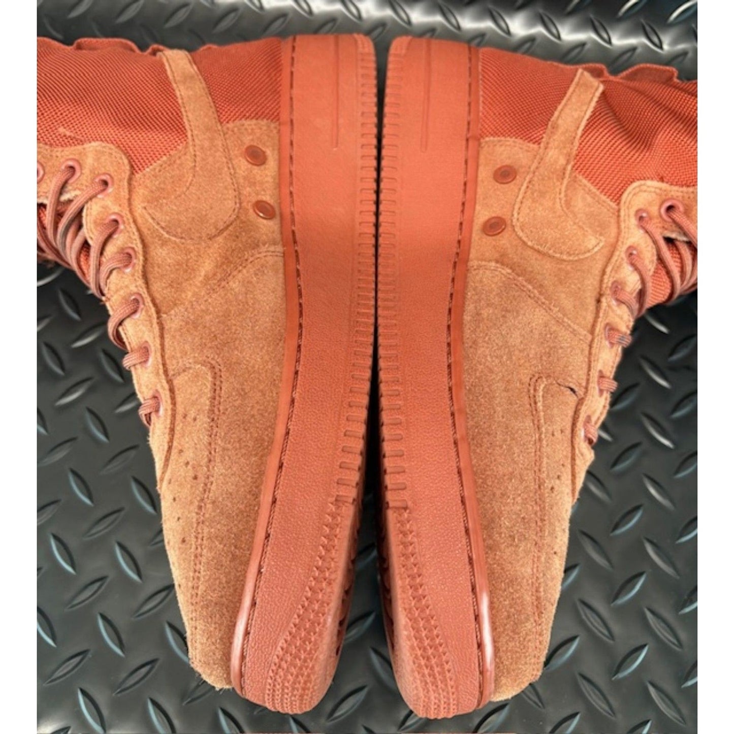 Nike SF Air Force 1 High Military Dusty Peach 854024-204 Mens sneakers size 106