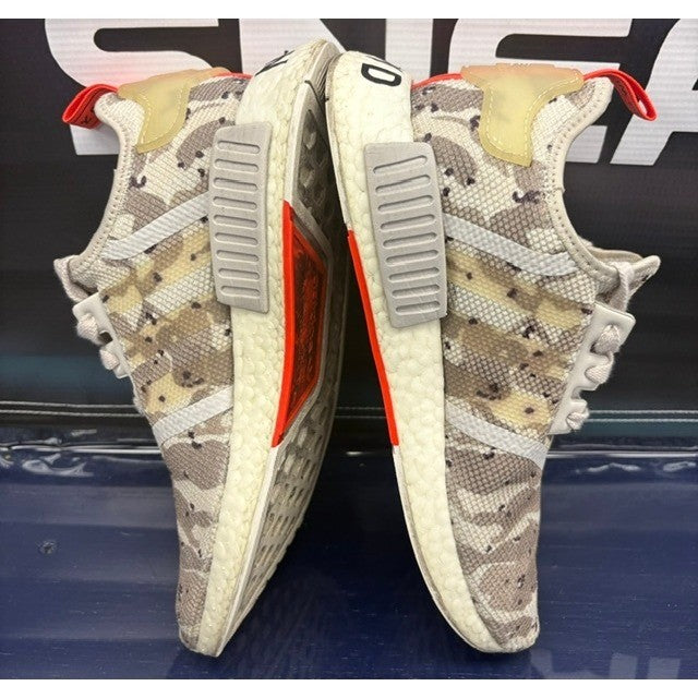 Adidas NMD R1 Cream Camo (2018) G27932 Womens sneakers size 7.55