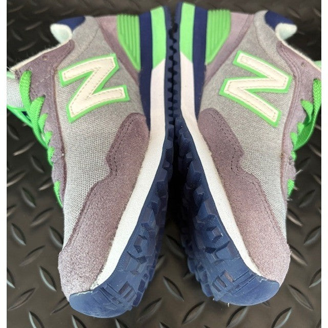 New Balance 515 Classic Womens Sneakers Grey Green Blue size 57