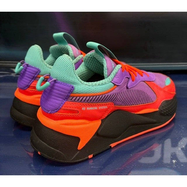Puma RS-X Purple Glimmer Energy Red (2019) 372121-01 Kids sneakers size 5.5C2