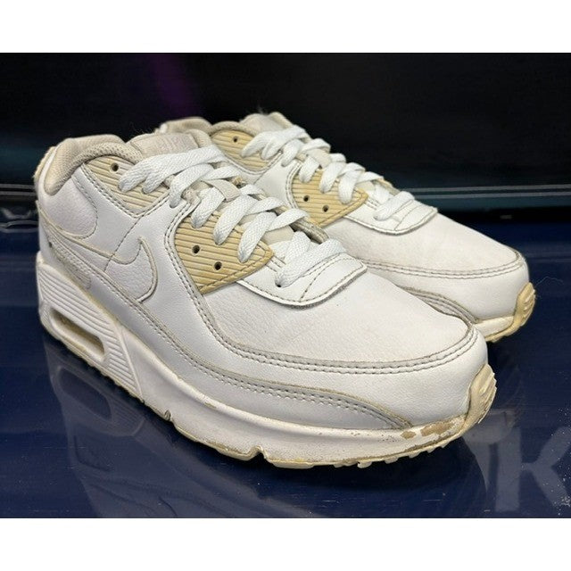Nike Air Max 90 Recraft Triple White (2020) CD6864-100 Kids sneakers size 6Y1