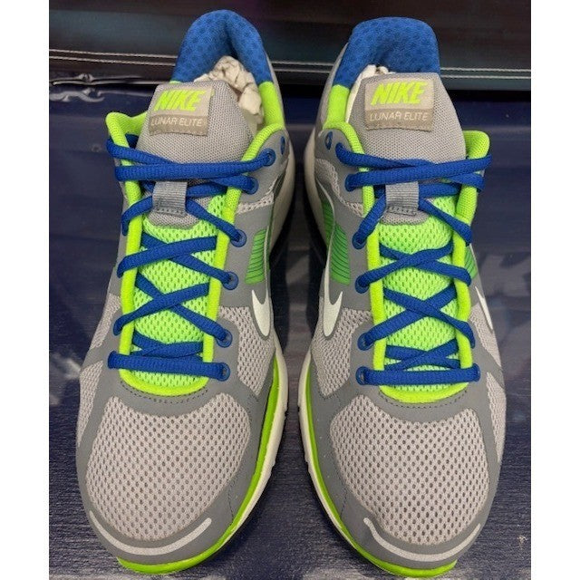 Nike Lunar Elite Grey Green (2009) 386477-012 Mens sneakers size 114