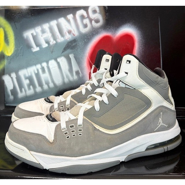 Jordan Flight 23 RST Basketball Shoes Sneakers Mens sz 13 Gray White Jumpman0