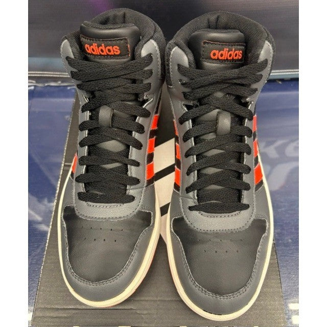 Adidas Hoops Mid 2.0 K Black Red (2021) GZ7768 Mens sneakers size 6.54