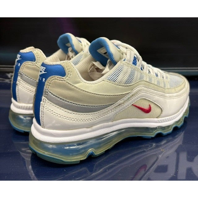 Nike Air Max 24-7 White Blue (2010) 401258-102 Youth sneakers size 6Y2