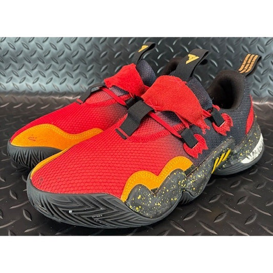 Adidas Trae Young 1 Atlanta Hawks 2Y3772 Red Black Mens sneakers sz 8.5 damaged0