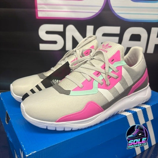 Adidas Originals Flex J Grey Screaming Pink FX5320 Mens sneakers size 70