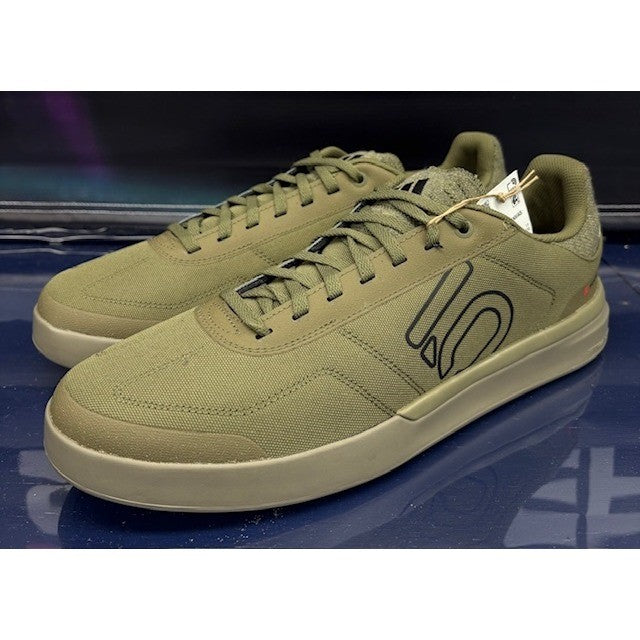 Adidas Five Ten Sleuth DLX Canvas Focus Olive HQ2114 Mens sneakers size 11.50