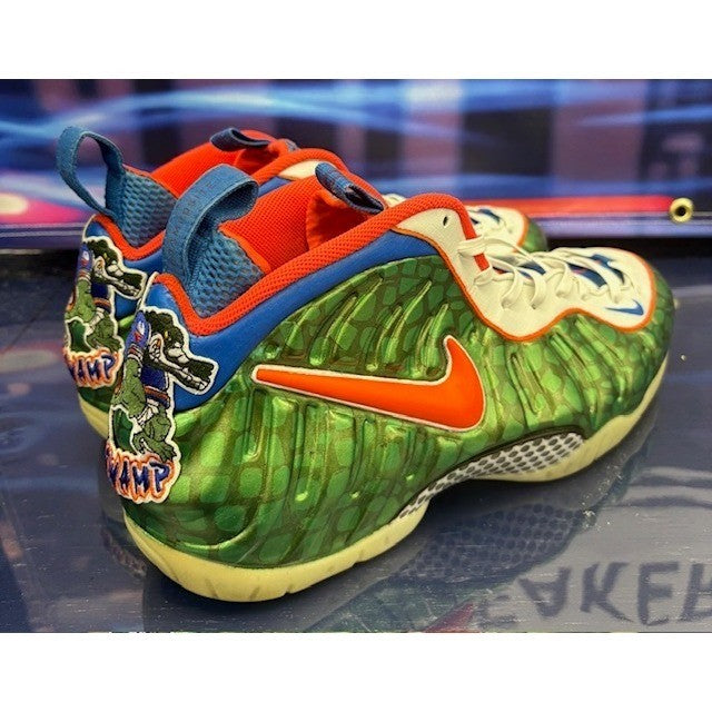 Custom Foamposites 1 of 68 pairs Green White Gators Swamp Mens sneakers size 142