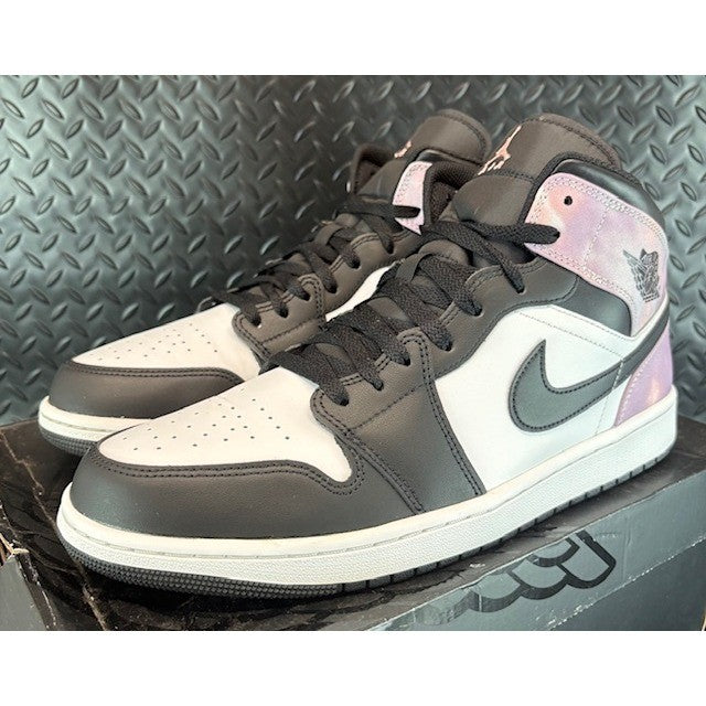 Nike Air Jordan 1 Mid SE Black Bleached Coral DM1200-001 Mens sneakers size 120