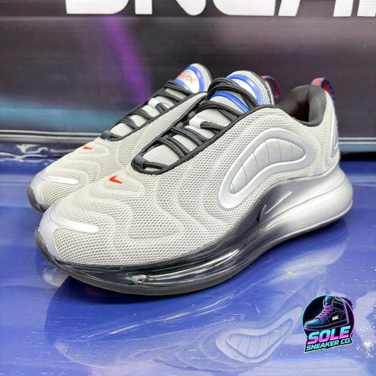 Nike Air Max 720 Metallic Silver (2019) AQ3196-012 Youth sneakers size 7Y0