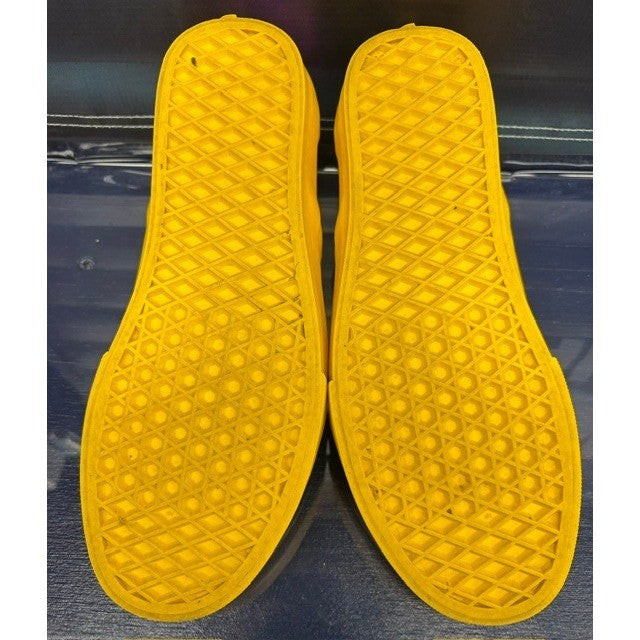 Vans OTW Spectra Yellow Mono Checkerboard 721356 Mens slip-on sneakers size 76